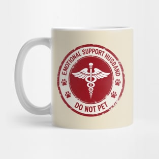 Emotional-Support-Husband-Do-Not-Pet Mug